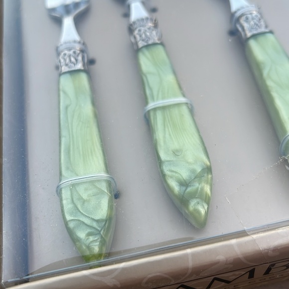 4pc Cocktail Fork Set - Cambridge Silversmiths - Picture 4 of 7